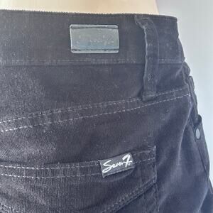 Classic minimalist  Seven7 Women’s Black Corduroy Skinny Pants – Size 10